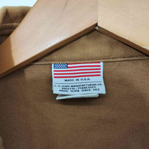 ポインター POINTER USA製 ダック地 カバーオール メンズ import:L